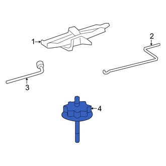 Toyota OE - Spare Tire Stud