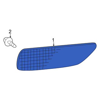 Toyota OE - Rear Reflector Panel