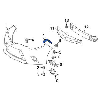 Toyota OE - Front Left Bumper Cover Bracket
