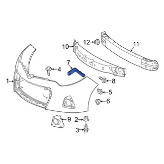 Toyota OE - Front Right Bumper Cover Bracket