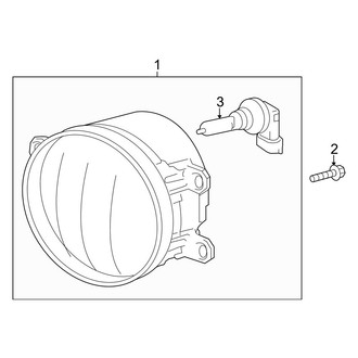 Toyota OE - Front Lamps - Fog Lamps