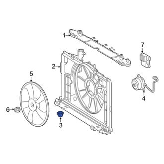 Toyota OE - Lower Radiator Insulator