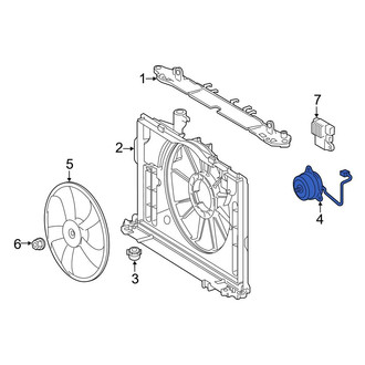 Toyota OE - Engine Cooling Fan Motor