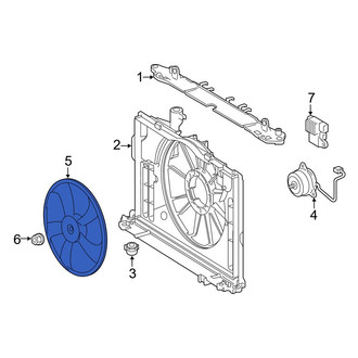 Toyota OE - Engine Cooling Fan Blade