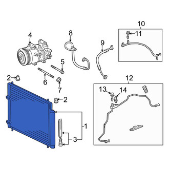 Toyota OE - A/C Condenser
