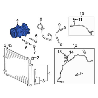 Toyota OE - A/C Compressor