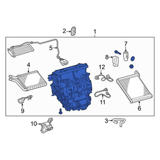 Toyota OE - HVAC Unit Case Assembly