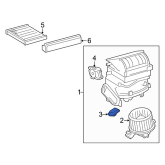 Toyota OE - HVAC Blower Motor Resistor