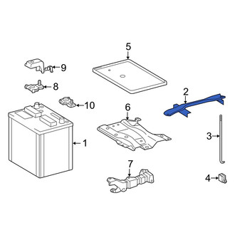 Toyota OE - Battery Hold Down