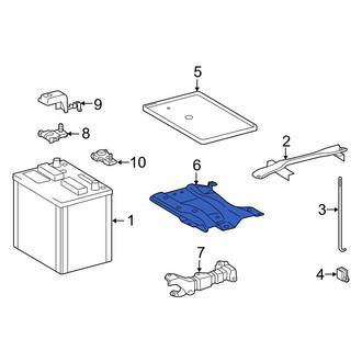 Toyota OE - Battery Tray Bracket