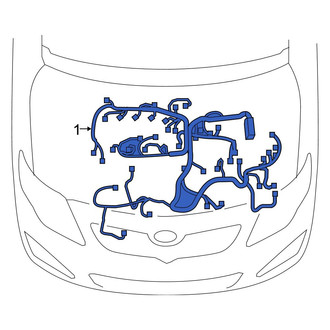 Toyota OE - Engine Wiring Harness