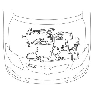 Toyota OE - Electrical - Wiring Harness (1.8L)
