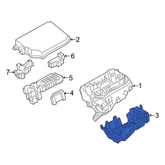 Toyota OE - Lower Fuse and Relay Center Cover
