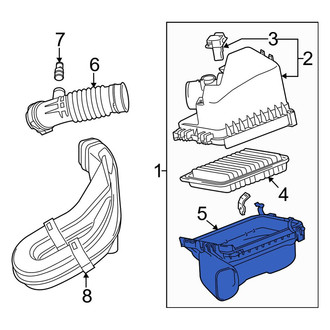 Toyota OE - Lower Air Filter Housing