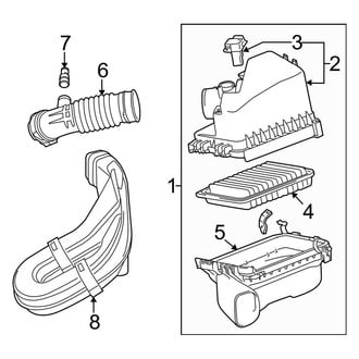 Toyota OE - Engine / Transaxle - Air Intake