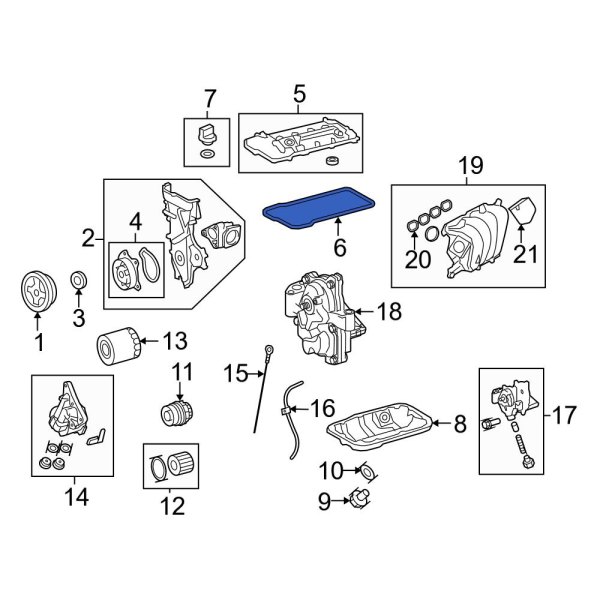 Engine Valve Cover Gasket