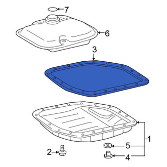 Toyota OE - Transmission Oil Pan Gasket