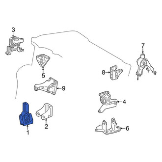Toyota OE - Front Engine Mount