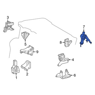 Toyota OE - Rear Engine Mount