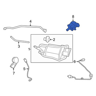 Toyota OE - Vacuum Check Valve