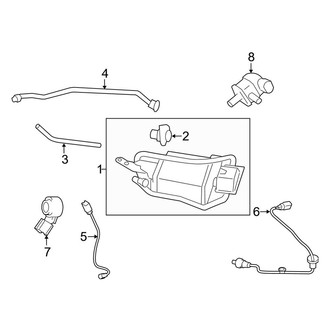 Toyota OE - Emission System - Emission Components (L / LE / LE Eco / S / Special Edition)