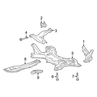 Toyota OE - Front Suspension - Suspension Components (L / LE / LE Eco / S / Special Edition)