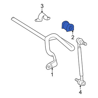 Toyota OE - Front Suspension Stabilizer Bar Bushing