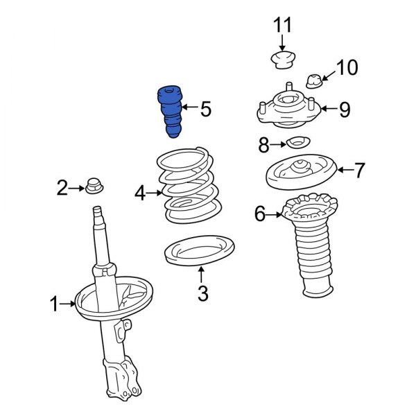 Suspension Strut Bumper