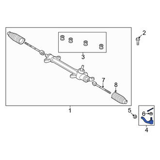 Toyota OE - Outer Steering Tie Rod End