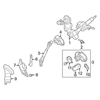 Toyota OE - Steering Column Assembly