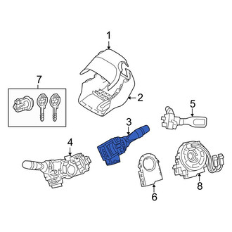 Toyota OE - Wiper Switch