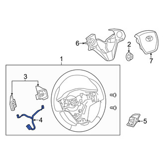 Toyota OE - Steering Wheel Wiring Harness