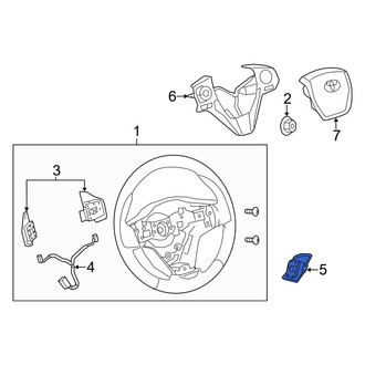 Toyota OE - Steering Wheel Trim