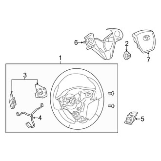 Toyota OE - Steering Wheel & Trim