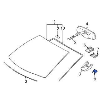 Toyota OE - Front Interior Rear View Mirror Cover
