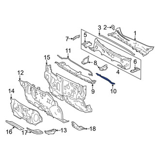 Toyota OE - Front Cowl Insulator