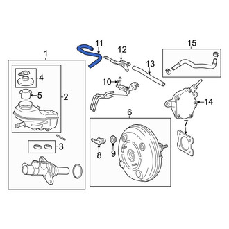 Toyota OE - Brake Vacuum Hose
