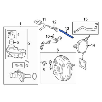 Toyota OE - Brake Vacuum Hose