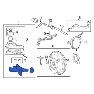 Toyota OE - Brake Master Cylinder