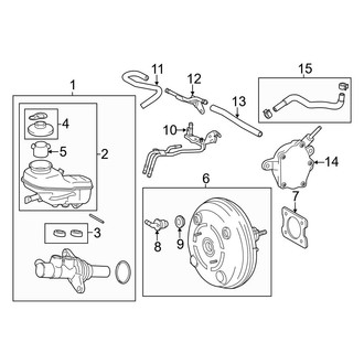 Toyota OE - Cowl - Components on Dash Panel