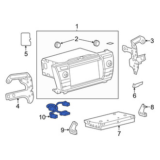 Toyota OE - Radio Wiring Harness