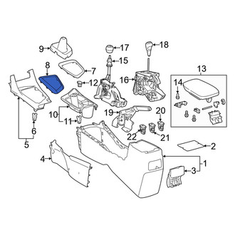 Toyota OE - Automatic Transmission Shift Cover Plate
