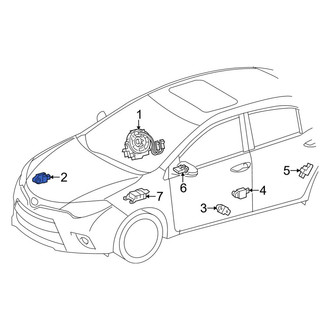 Toyota OE - Front Air Bag Impact Sensor