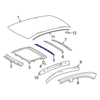 Toyota OE - Front Roof Bow