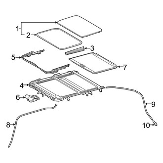 Toyota OE - Roof - Sunroof (With Sunroof)