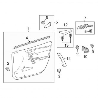 2014 Toyota Corolla Replacement Doors & Components | CARiD