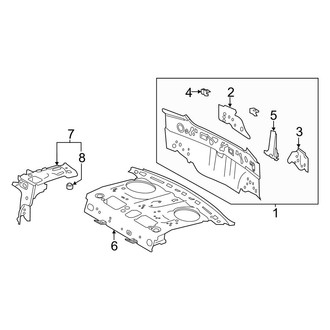 Toyota OE - Rear Body & Floor - Rear Body