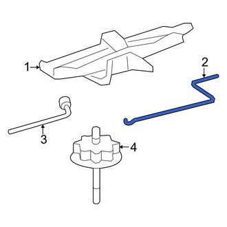 Toyota OE - Floor Jack Handle