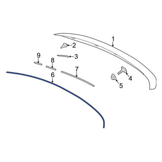 Toyota OE - Upper Spoiler Seal