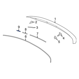 Toyota OE - Lower Outer Spoiler Seal
